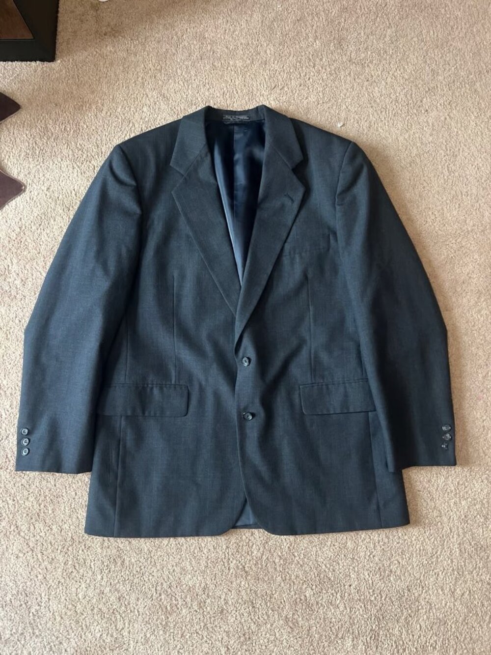 Bert Pulitzer Collectors Edition Wool Blend Mens Suit Jacket Sport Coat Size 44L